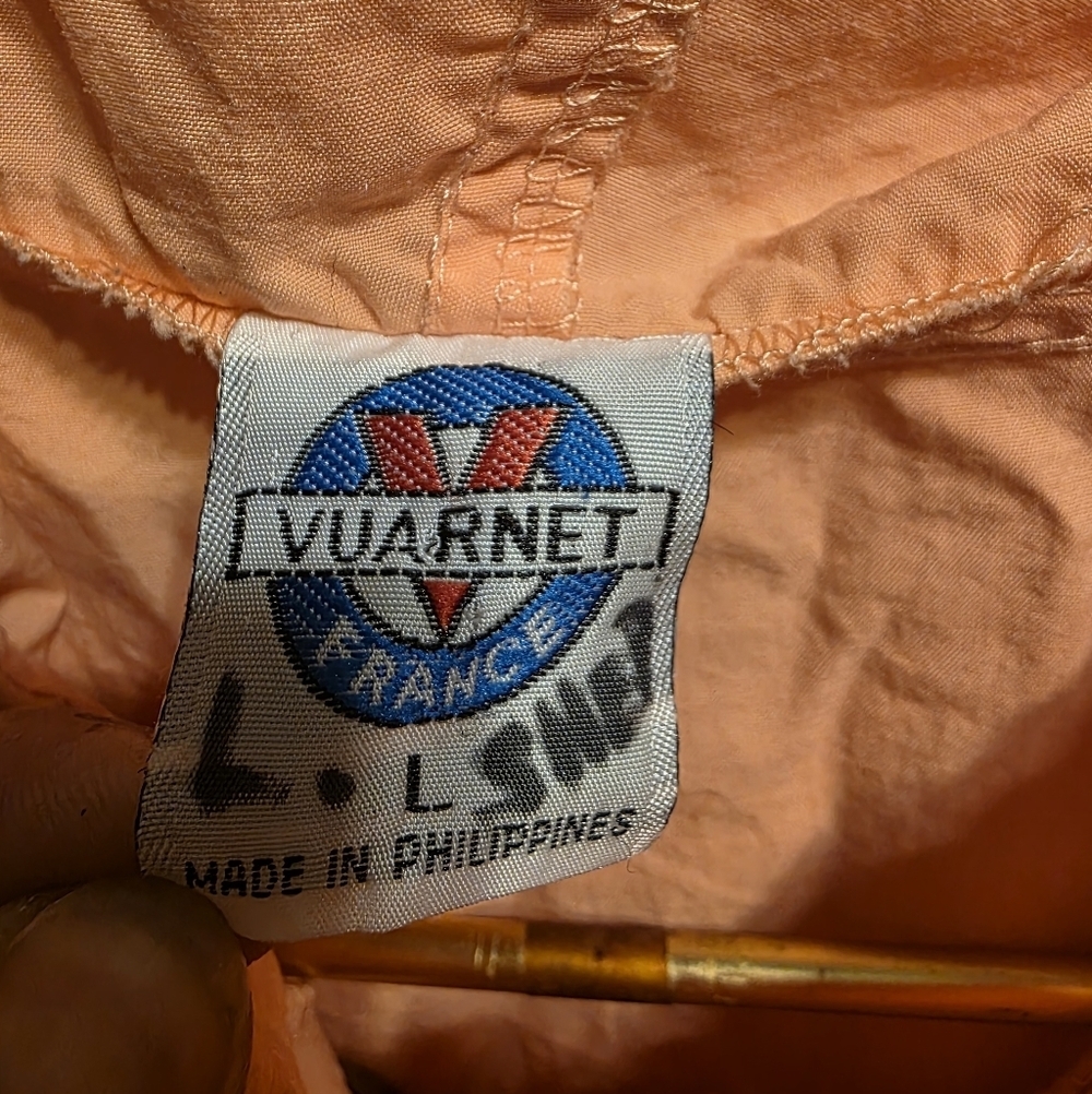 Vintage Vuarnet Orange Jacket with Yellow Trim - Picture 2 of 4